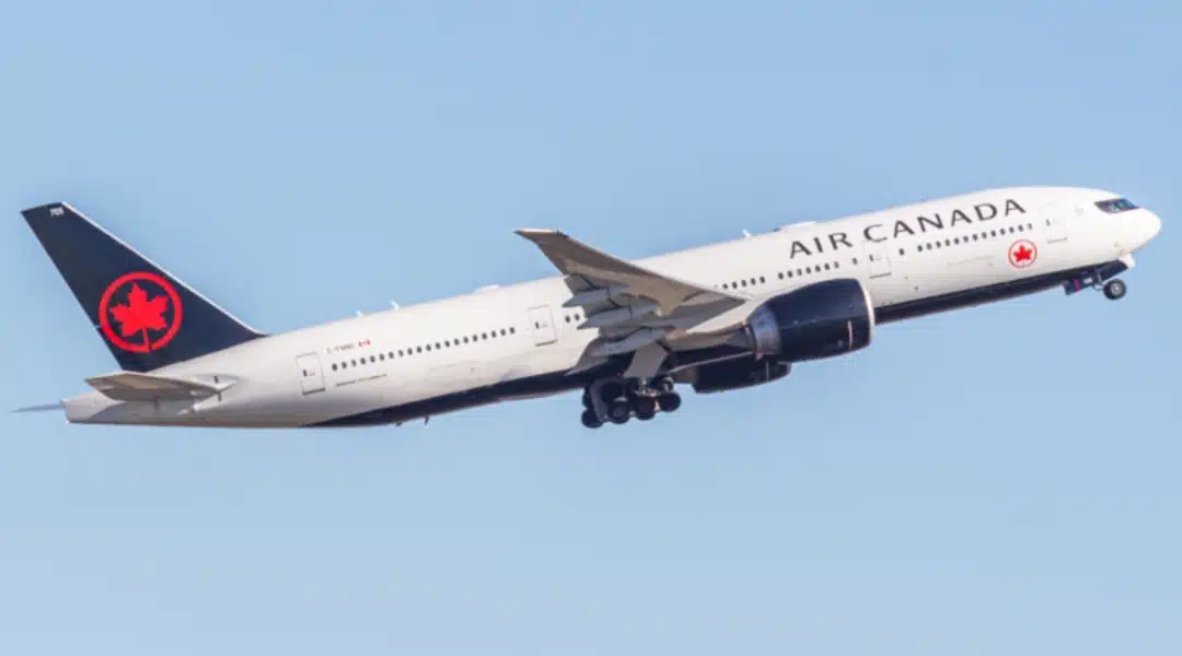 Air Canada Sales 90 of 2019 Levels Inspired Travel Group