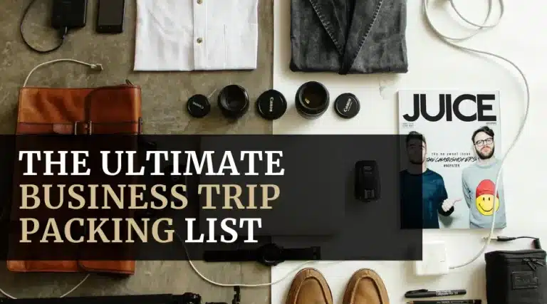 The Ultimate Business Trip Packing List featured