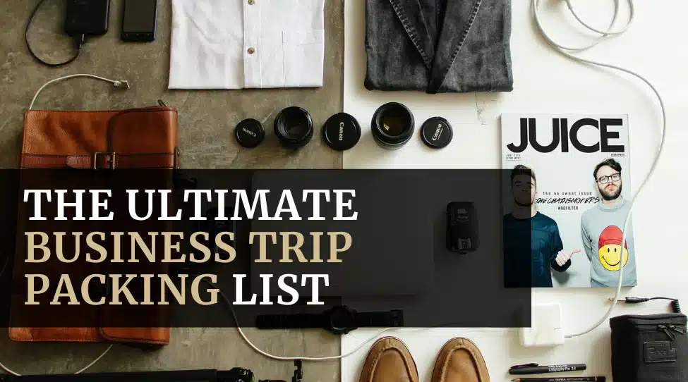 The Ultimate Business Trip Packing List featured