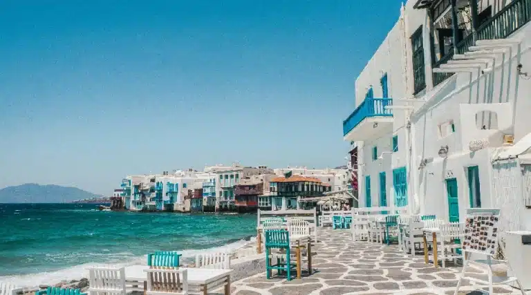 Celebrity Travel Hotspots, Mykonos, Greece