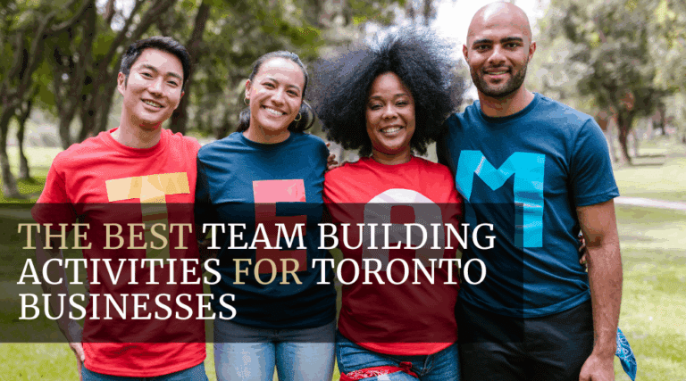 Corporate team building activities in Toronto for companies seeking fun, connection, and productivity.