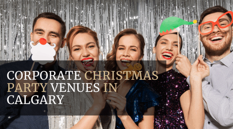 Beautiful indoor Christmas party venues in Calgary for corporate celebrations—perfect for the holiday season.