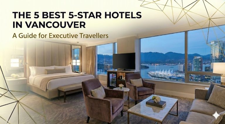 A 5-star Vancouver Hotel overlooking the city